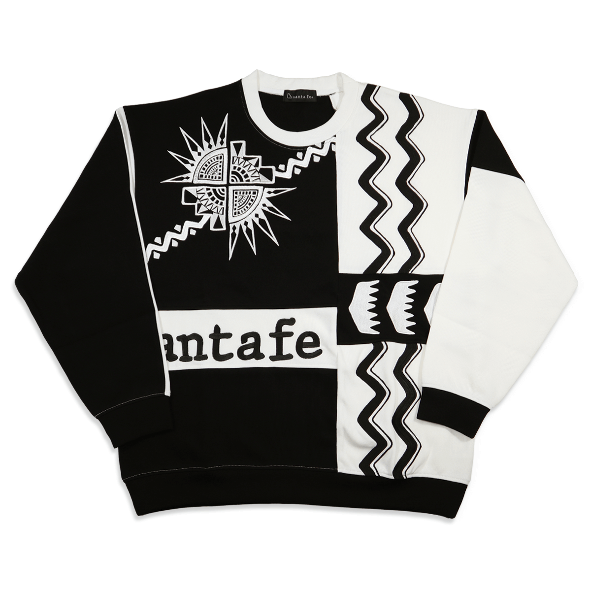 santafe sun embroidery sweatshirt