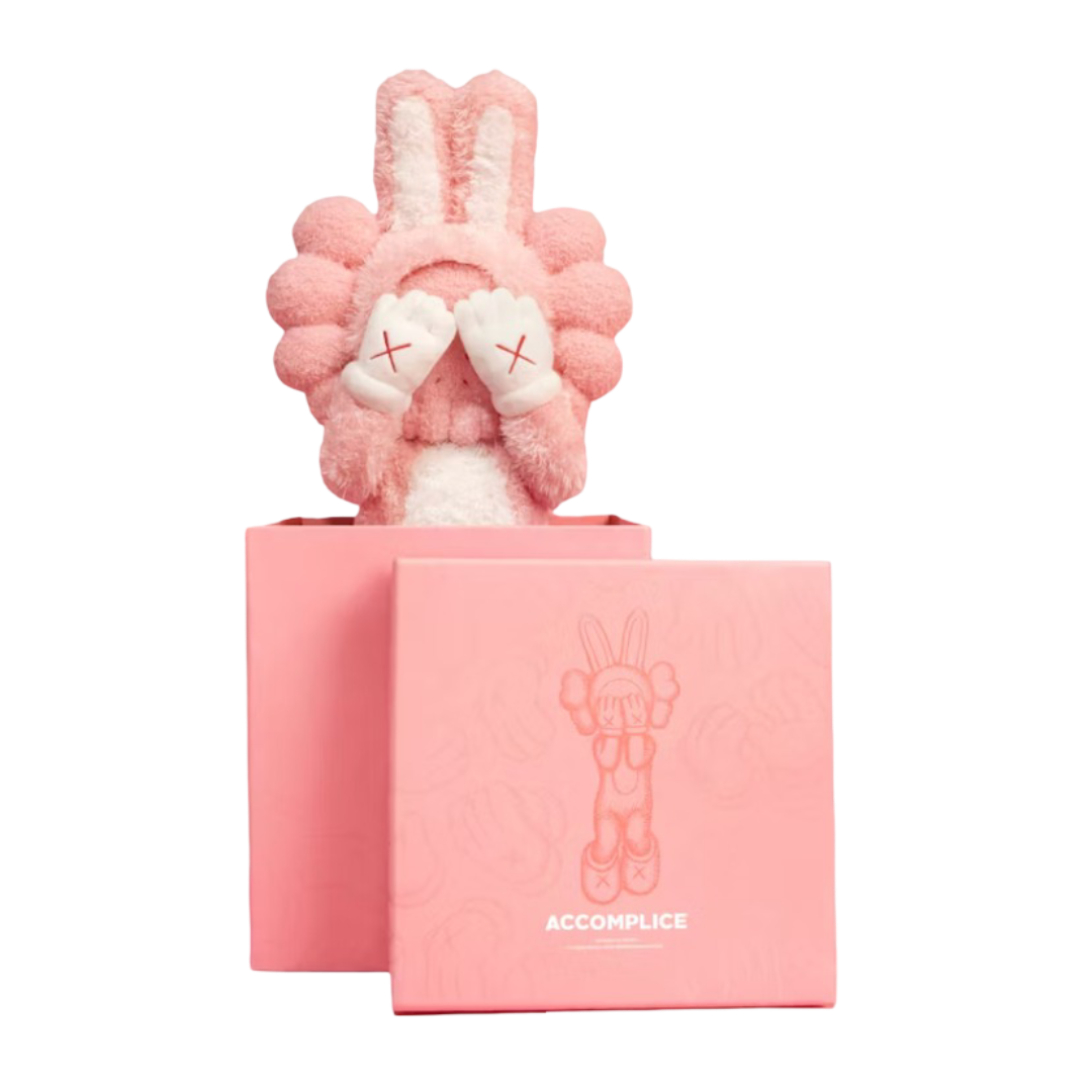 KAWS Accomplice Plush Pink (Edition of 2000) – Santé