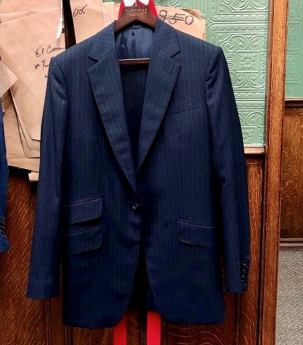 サヴィルロウのハンツマンでスーツをビスポーク（仮縫い・納品編