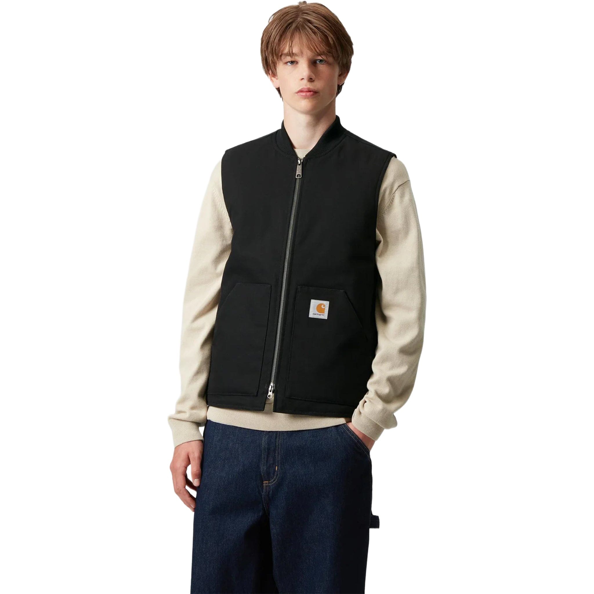 Carhartt WIP Classic Vest Black – Sanction Skate And Snow