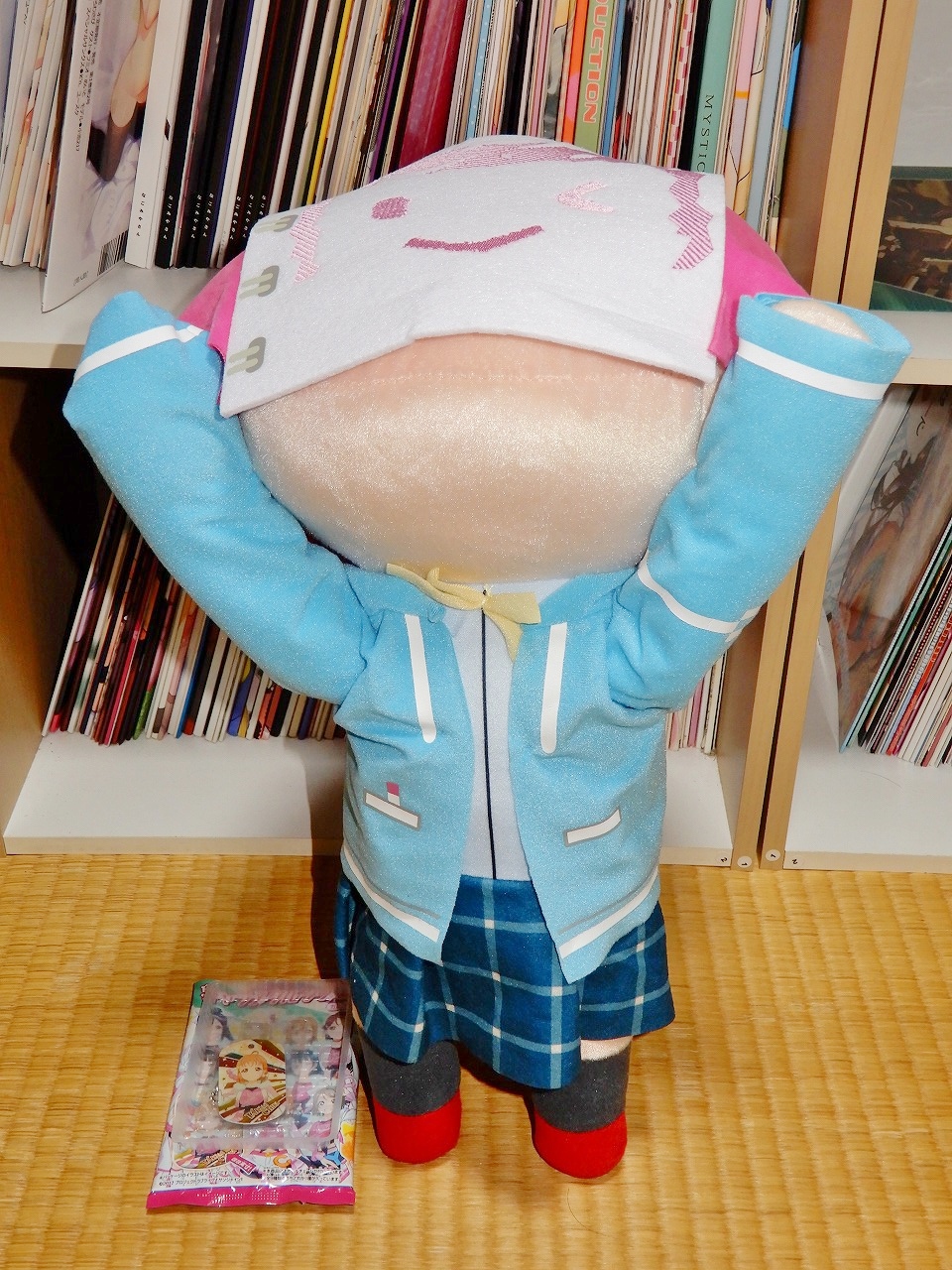 寝そべりぬいぐるみ メガジャンボ寝そべりぬいぐるみ天王寺璃奈ちゃん