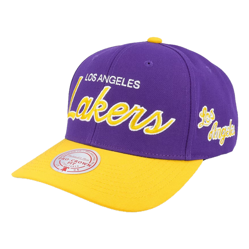 Mitchell & Ness NBA Team Script 2.0 Pro Snapback HWC Los Angeles