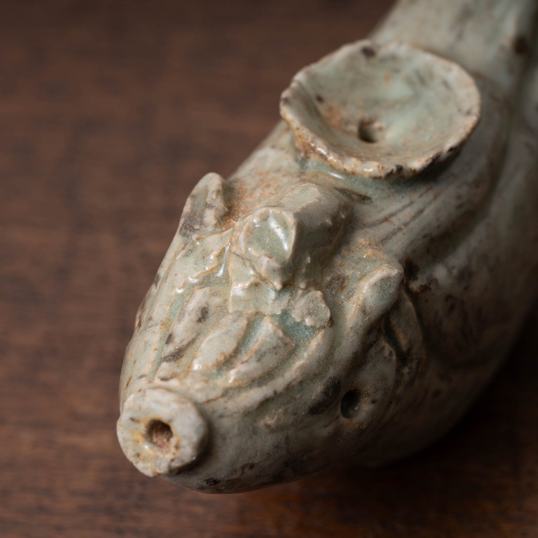 高麗 青磁絞胎魚形水滴 – 燦禾 SANKA