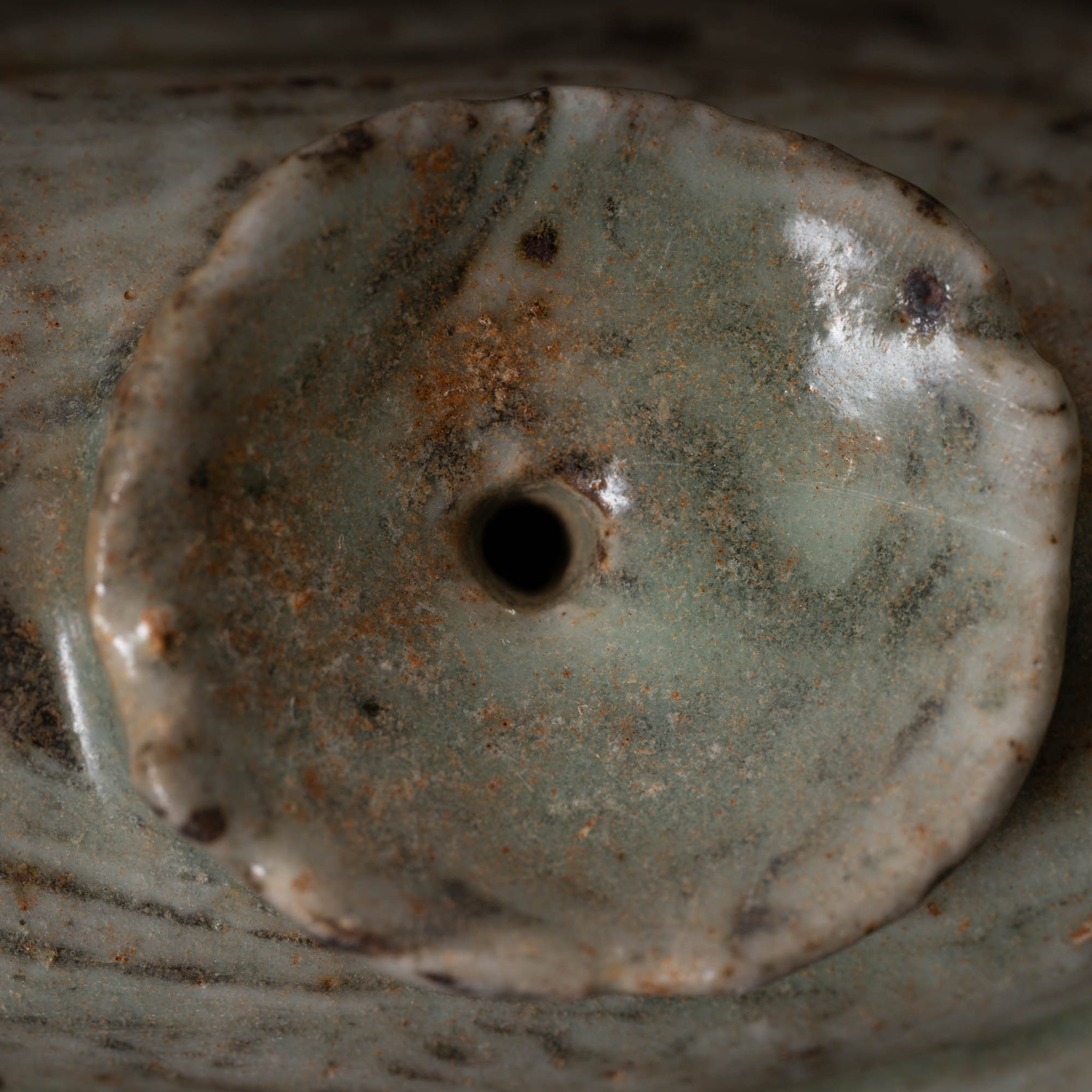 高麗 青磁絞胎魚形水滴 – 燦禾 SANKA