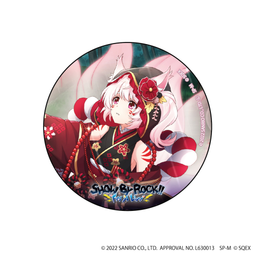 SHOW BY ROCK!! Fes A Live｜ホログラム缶バッジ(65mm)「SHOW BY ROCK