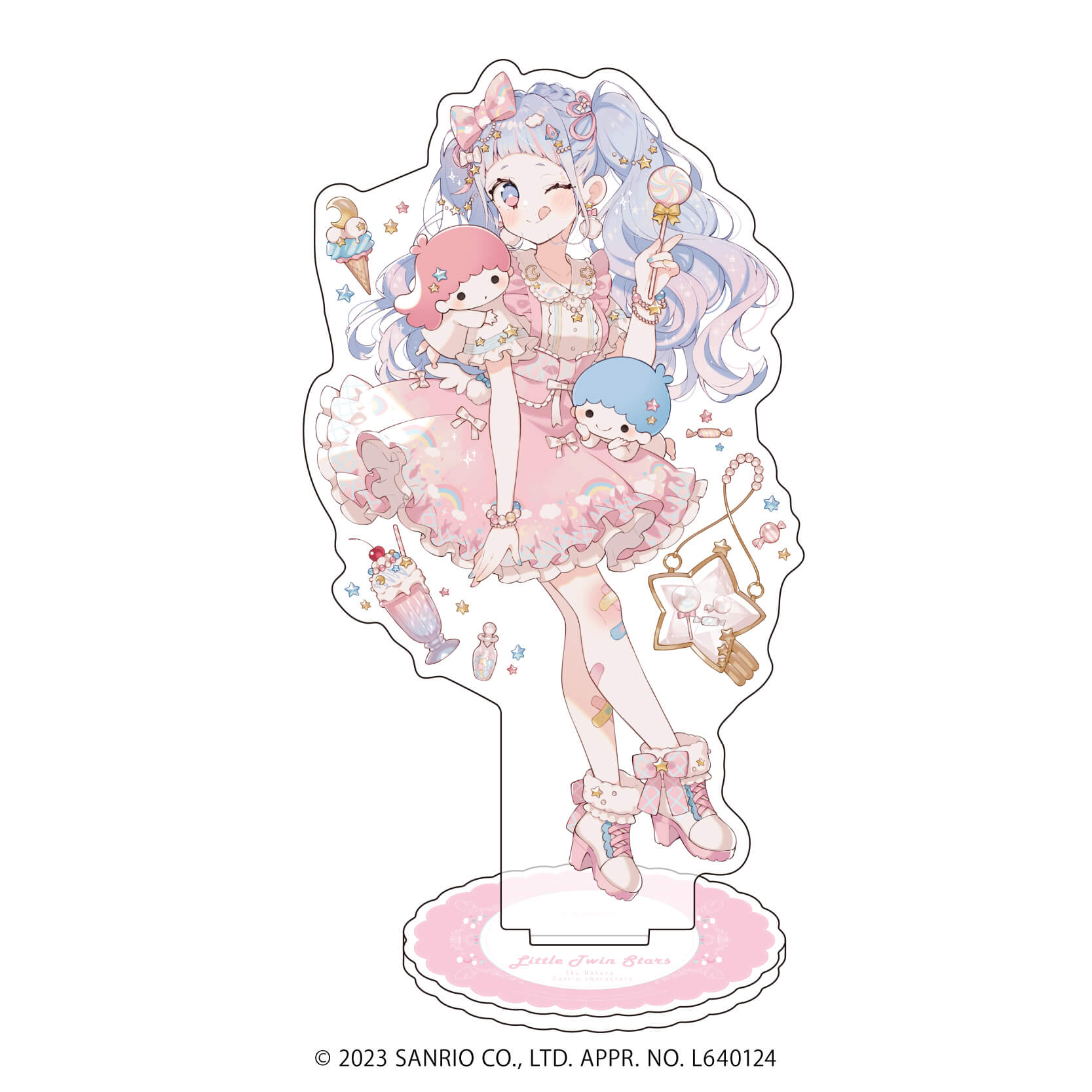 上倉エク×サンリオキャラクターズ｜キャラアクリルフィギュア「上倉