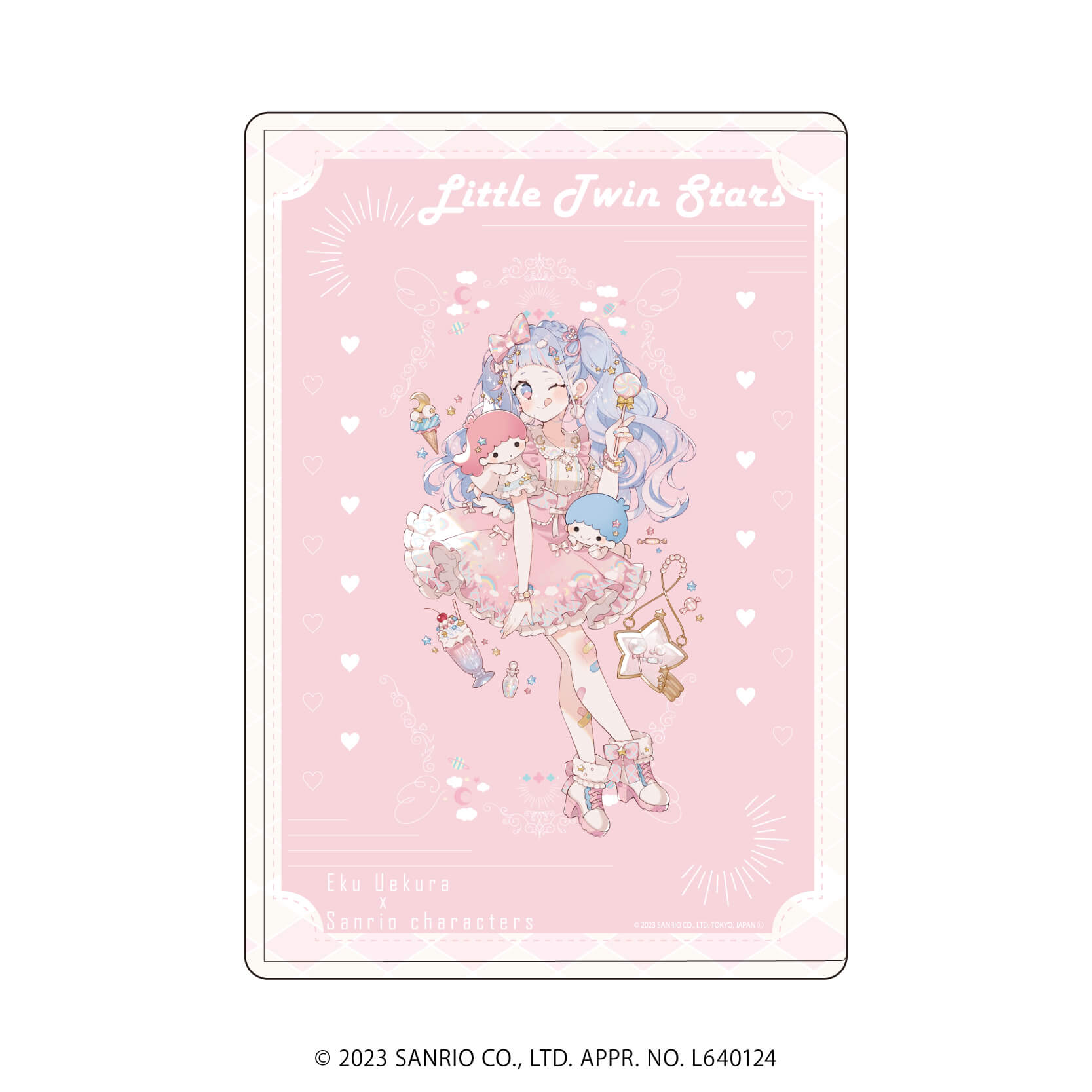 上倉エク×サンリオキャラクターズ｜キャラクリアケース「上倉エク