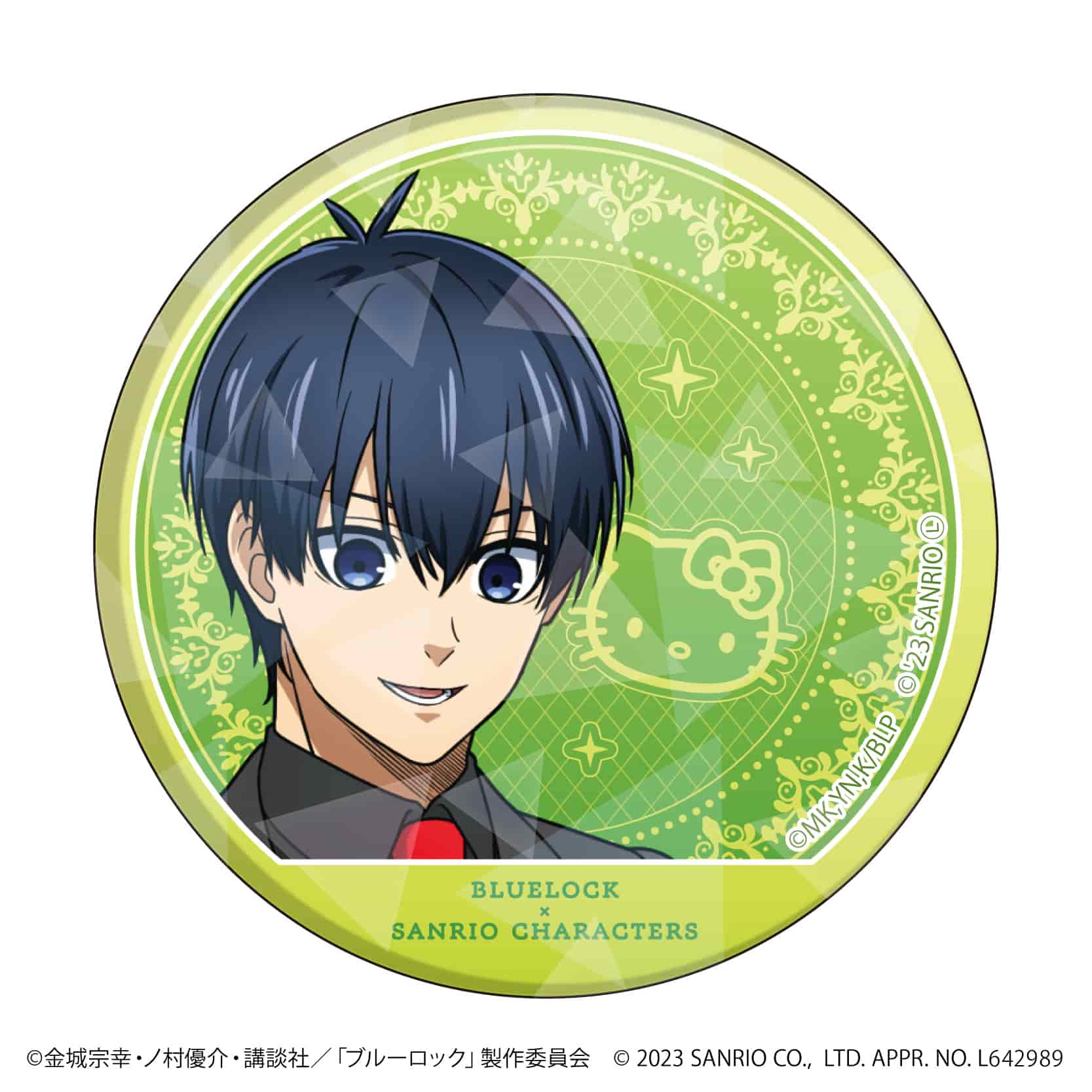 TVアニメ『ブルーロック』×サンリオキャラクターズ｜ホログラム缶