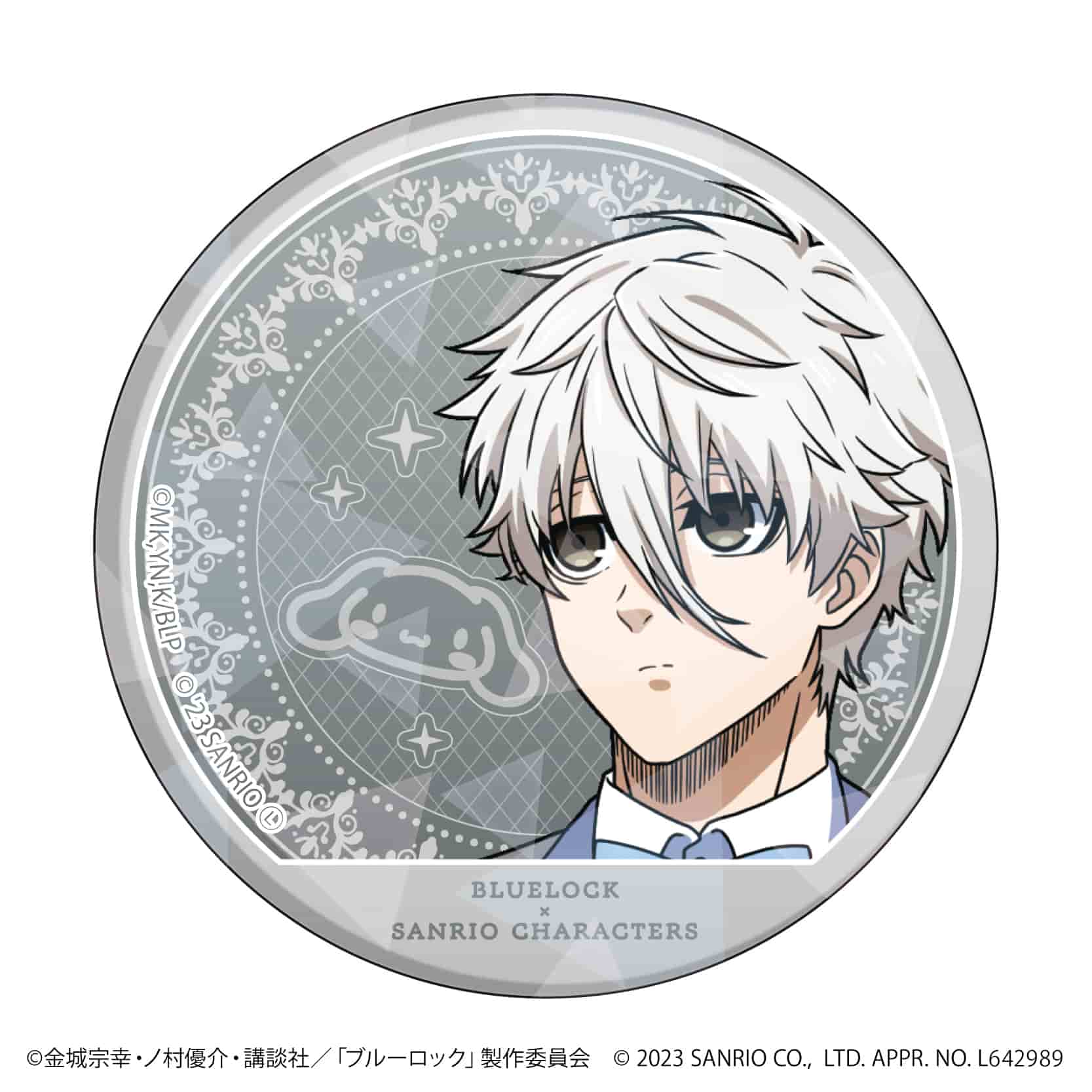 TVアニメ『ブルーロック』×サンリオキャラクターズ｜ホログラム缶