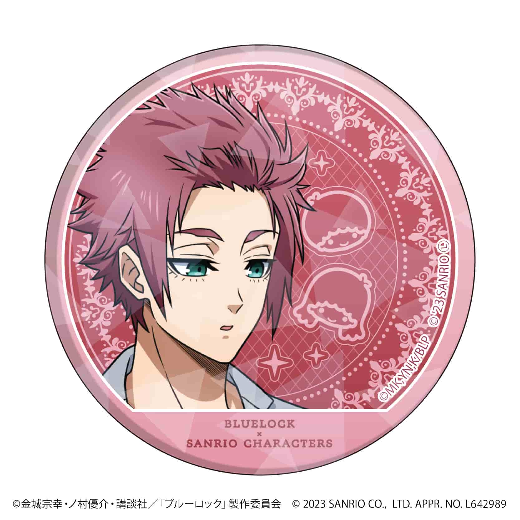 TVアニメ『ブルーロック』×サンリオキャラクターズ｜ホログラム缶