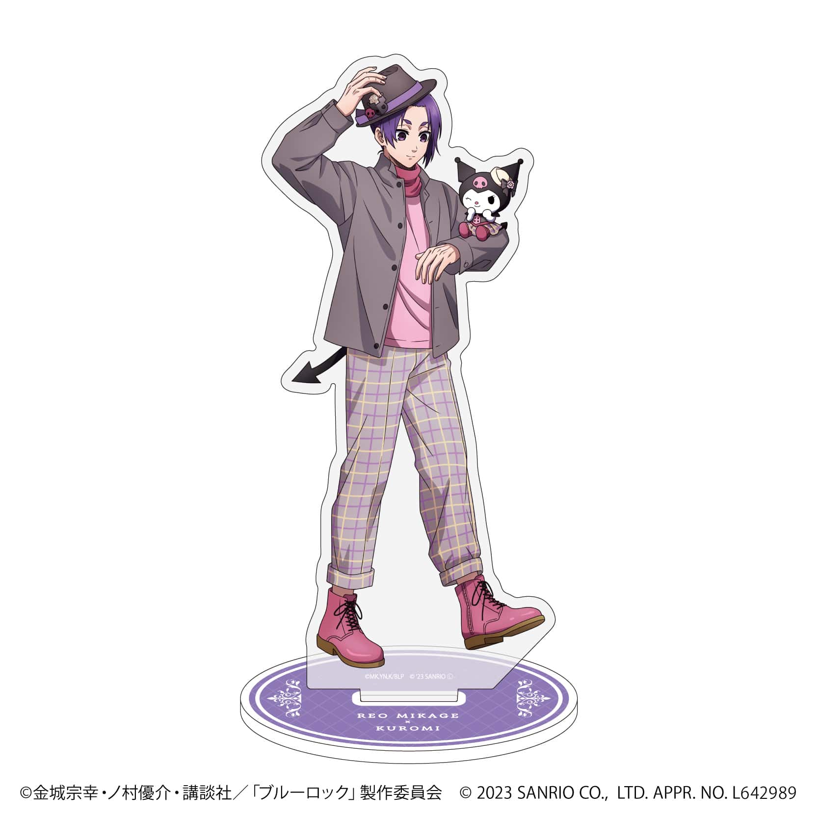 TVアニメ『ブルーロック』×サンリオキャラクターズ｜キャラアクリル