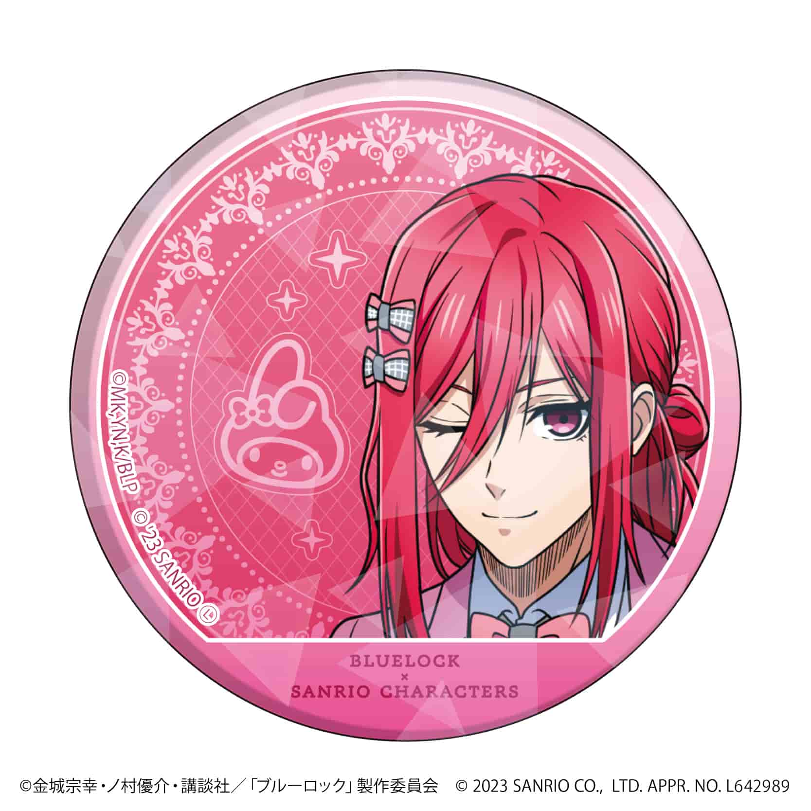 TVアニメ『ブルーロック』×サンリオキャラクターズ｜ホログラム缶