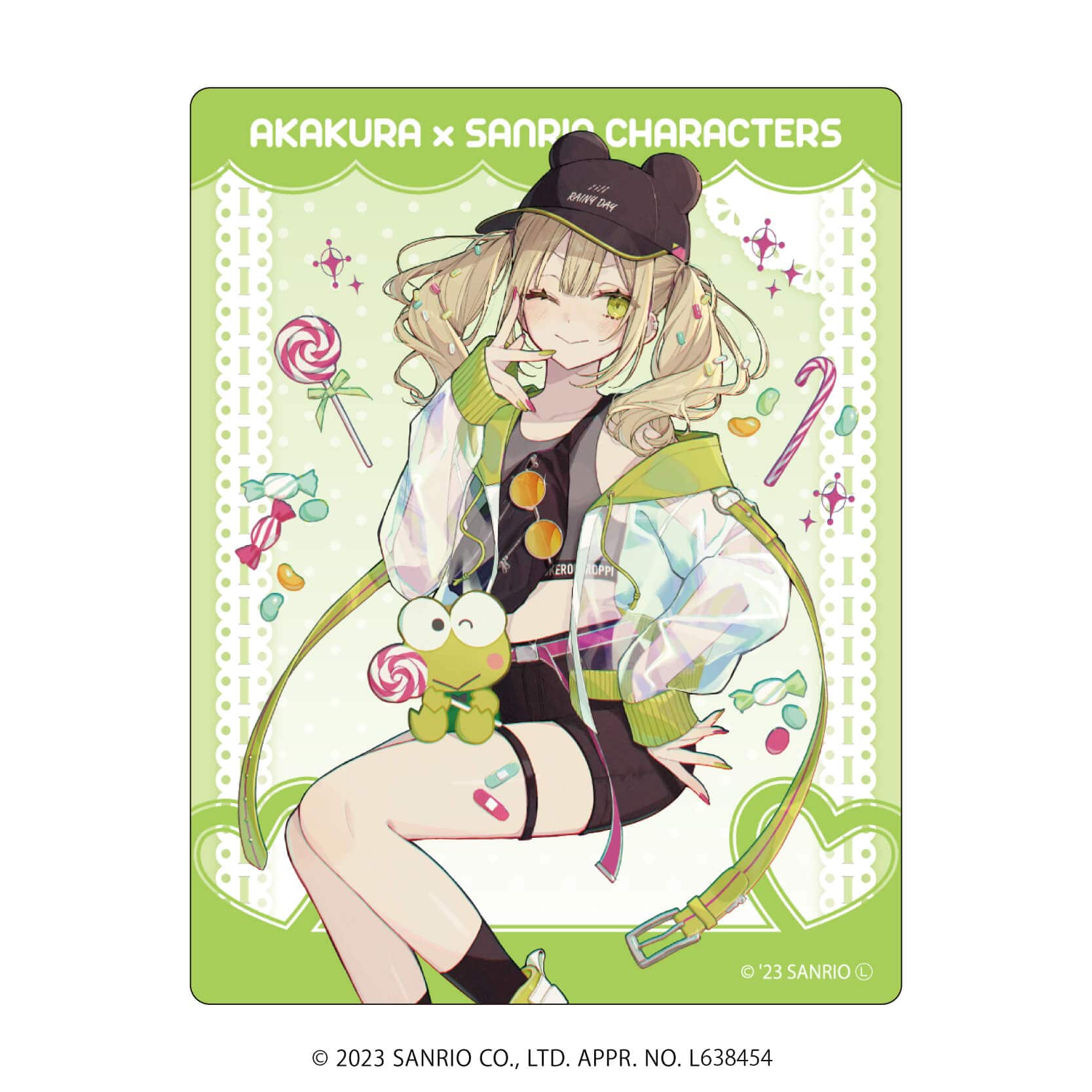 赤倉×サンリオキャラクターズ｜アクリルカード「赤倉×サンリオ