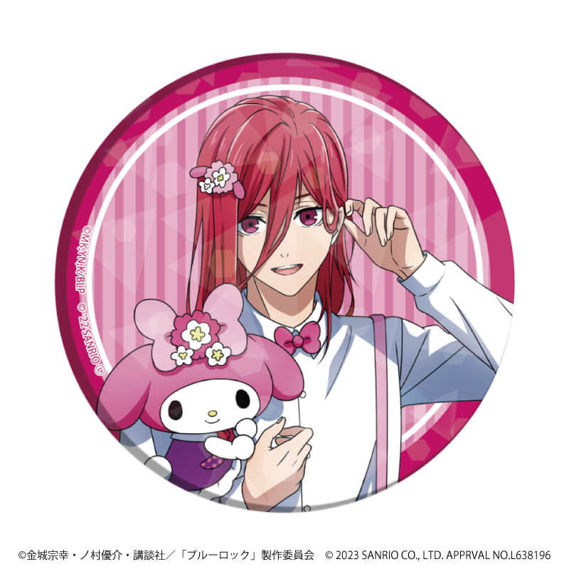 TVアニメ『ブルーロック』×サンリオキャラクターズ｜ホログラム缶