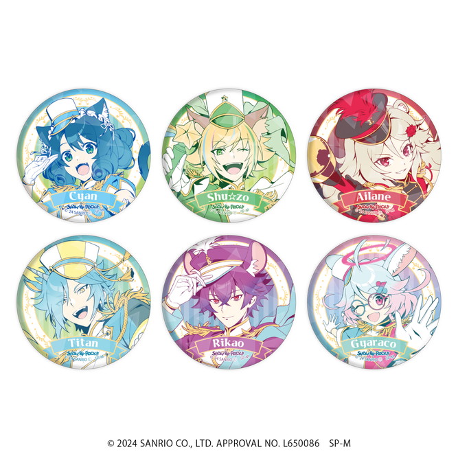 SHOW BY ROCK!!｜ホログラム缶バッジ(57mm)「SHOW BY ROCK!!」03