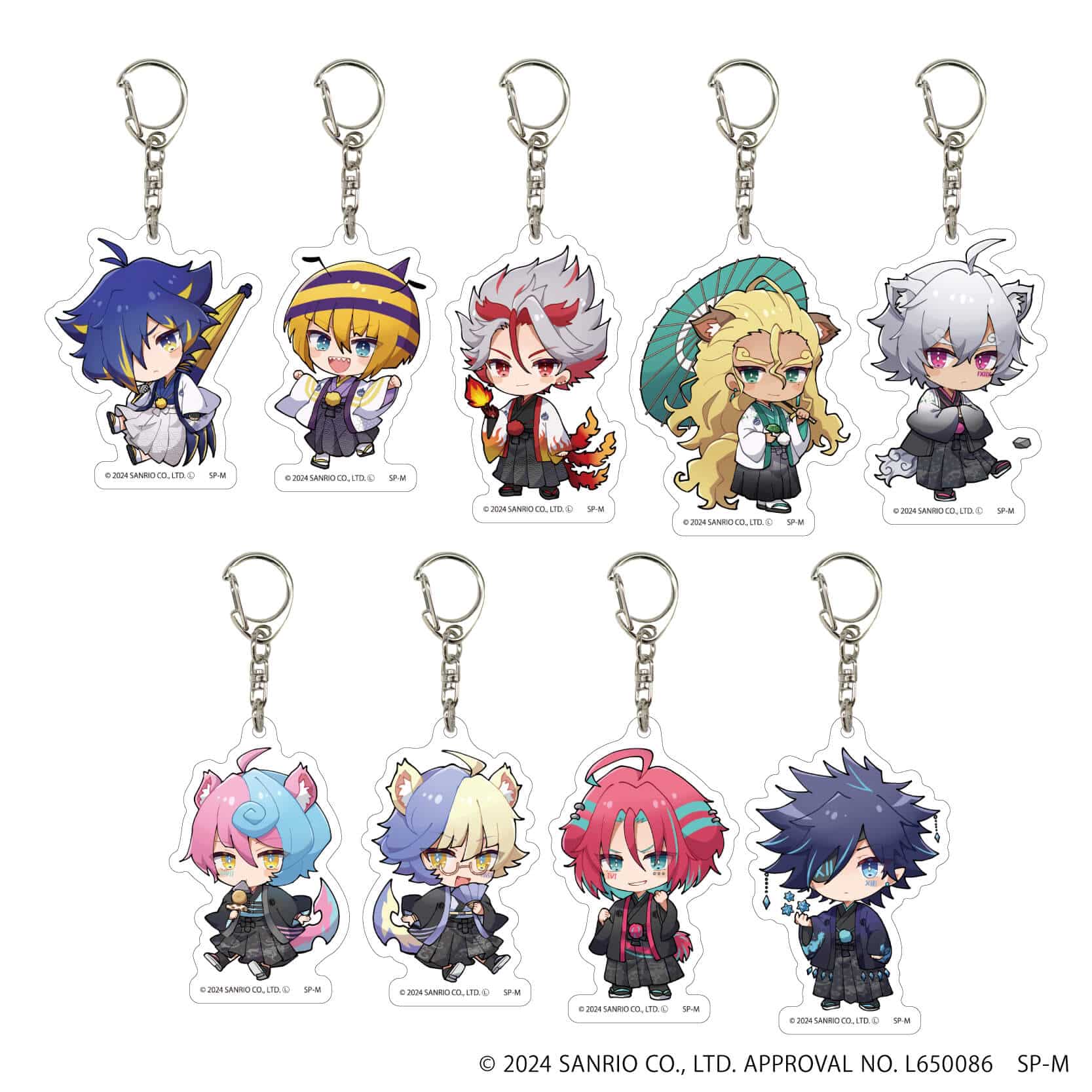 SHOW BY ROCK!!｜アクリルキーホルダー「SHOW BY ROCK!!」186/和服ver