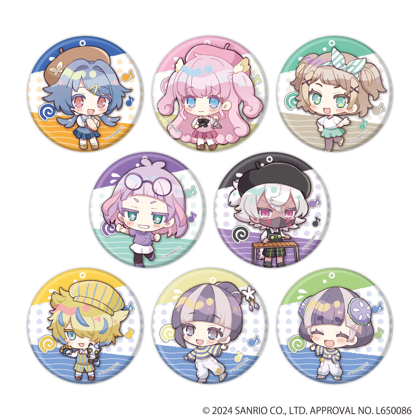 まいまいまいごえん カナタ 缶バッジ48個セット まいまいまいごえん