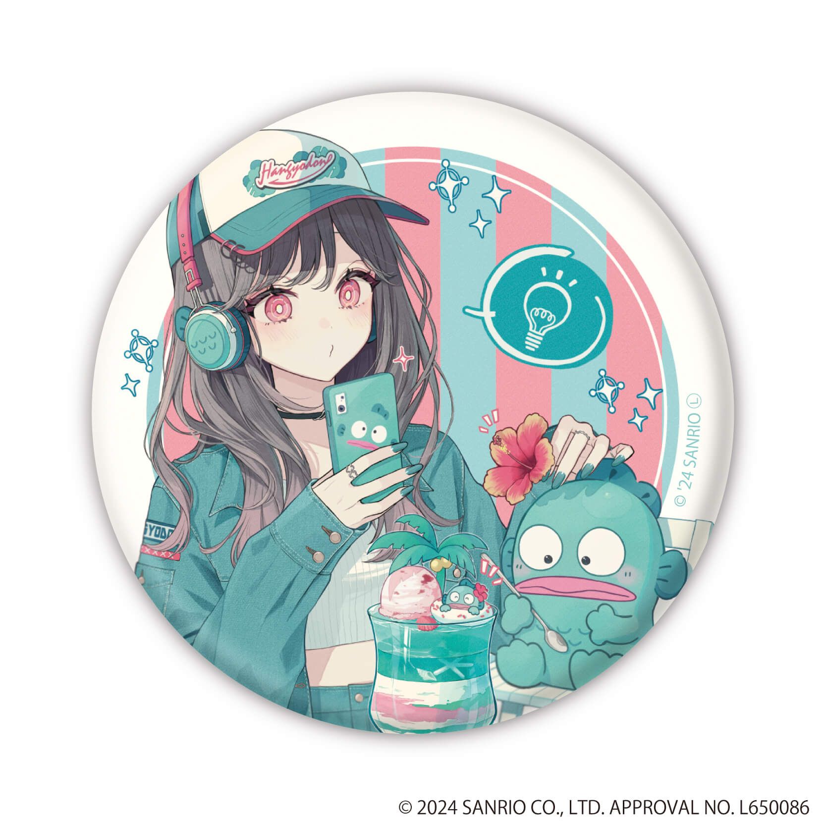 赤倉×はぴだんぶい｜缶バッジ「赤倉×はぴだんぶい」04/ブラインド(6種