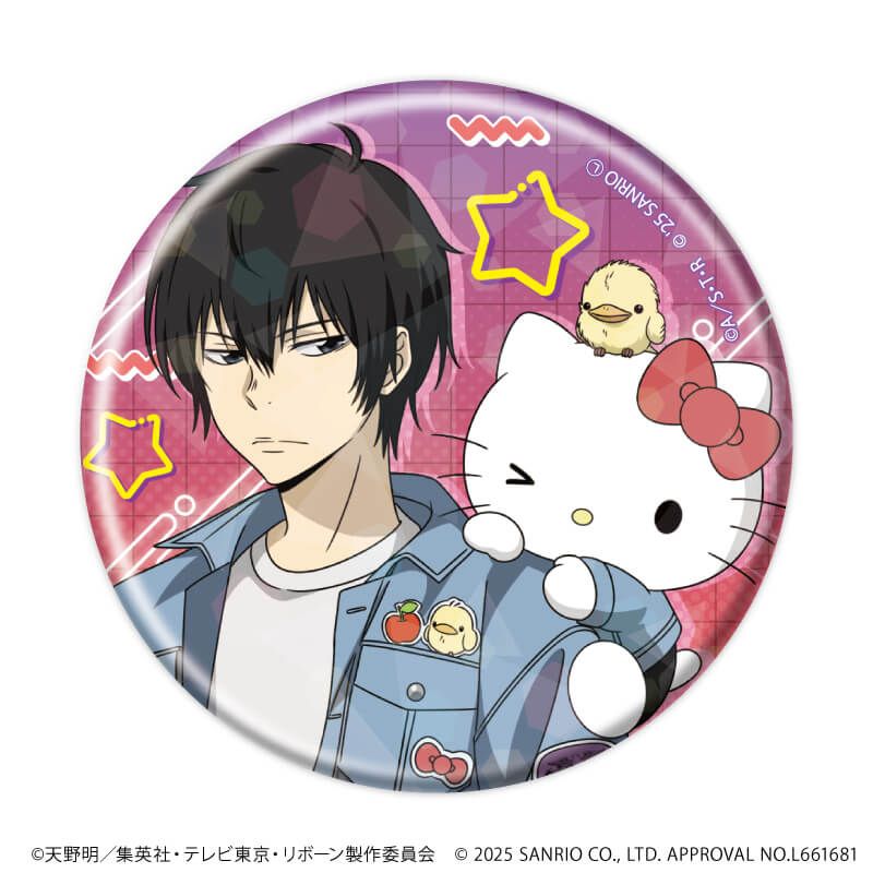 家庭教師ヒットマンREBORN!×SANRIO CHARACTERS｜ホログラム缶バッジ