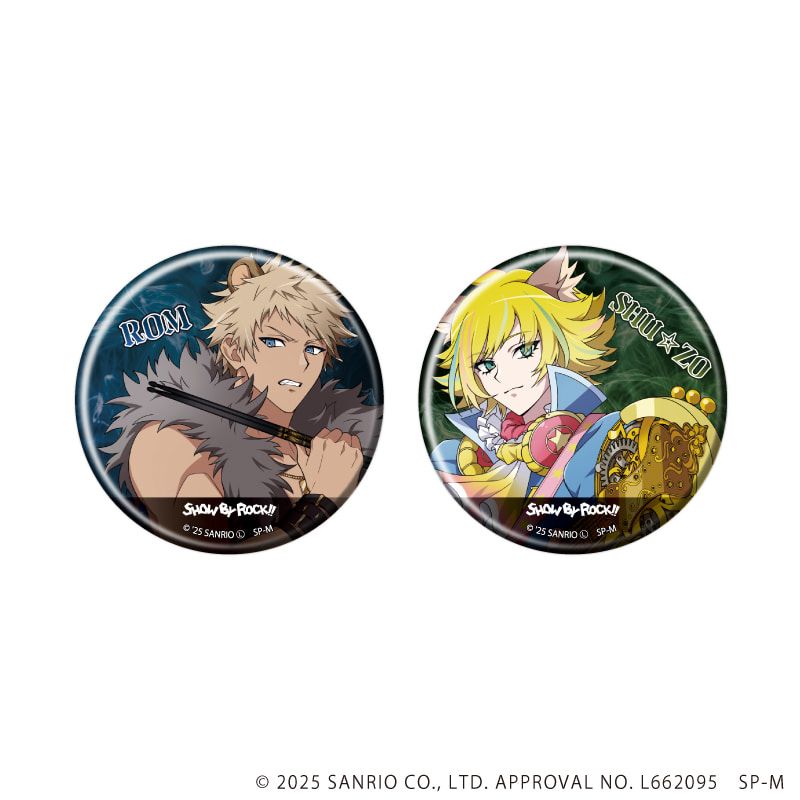 缶バッジ2個セットの商品一覧｜ サンリオのコラボグッズ通販なら