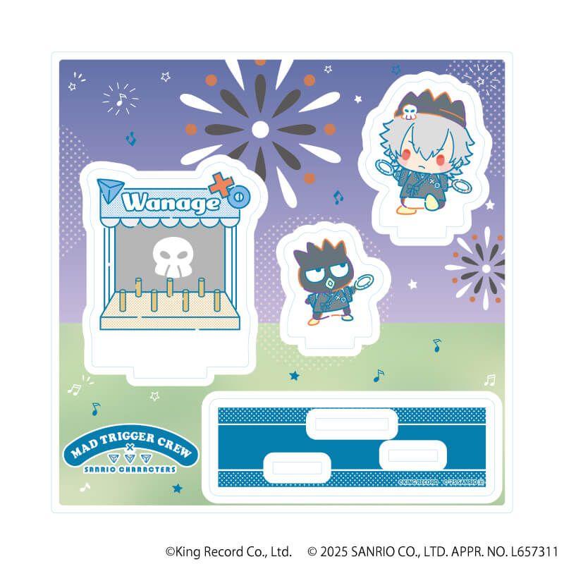 ヒプノシスマイク SANRIO NAKAYOKU EDIT｜アクリルスタンドプレート