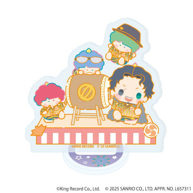 ヒプノシスマイク SANRIO NAKAYOKU EDIT｜アクリルぷちスタンド