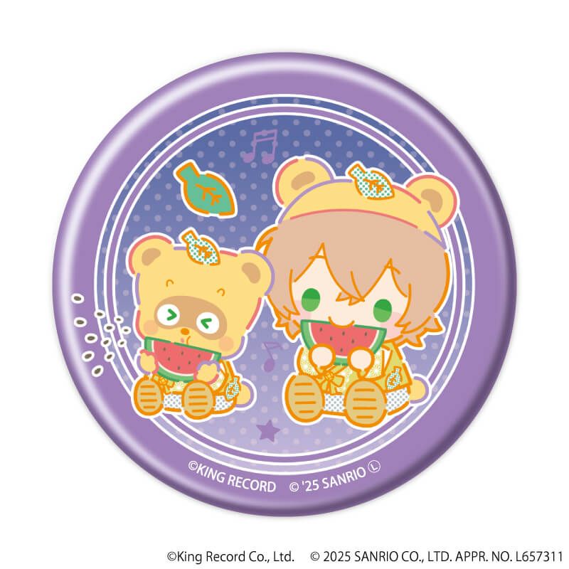 ヒプノシスマイク SANRIO NAKAYOKU EDIT｜マット加工缶バッジ