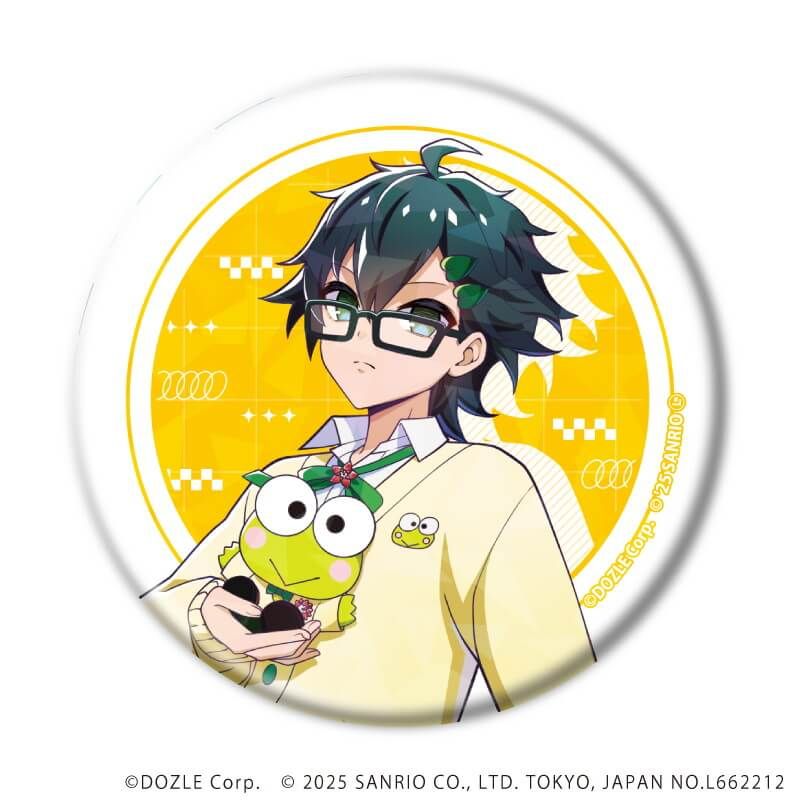 ドズル社×はぴだんぶい｜ホログラム缶バッジ(57mm)「ドズル社×はぴだん