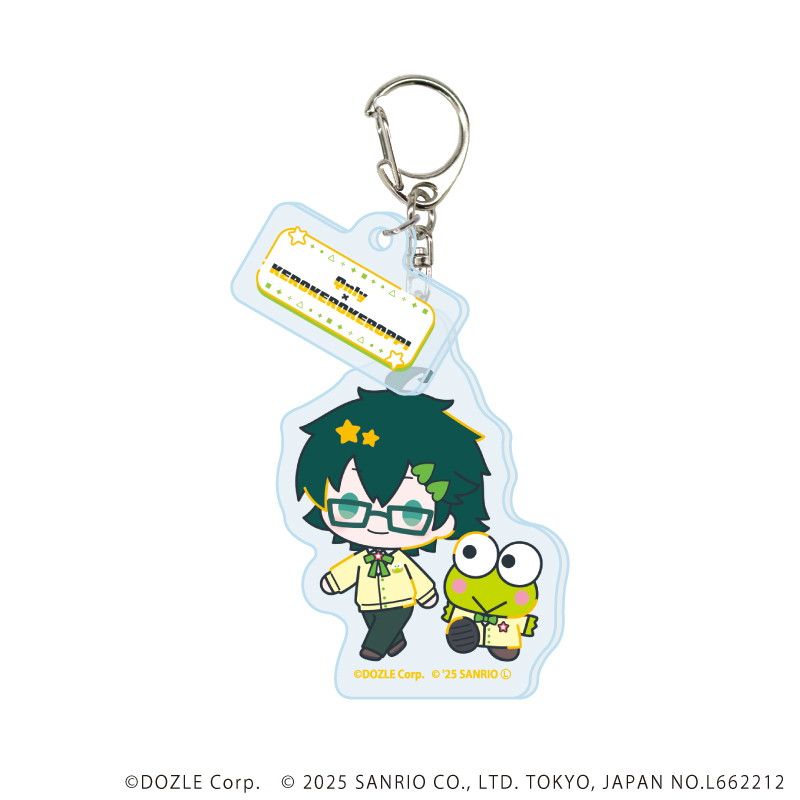 ドズル社×はぴだんぶい｜パーツ付きアクリルキーホルダー「ドズル社×は