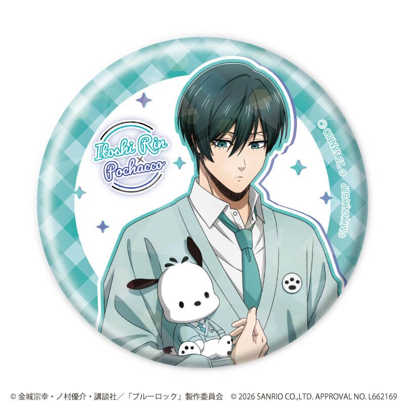 TVアニメ『ブルーロック』×サンリオキャラクターズ｜ホログラム缶