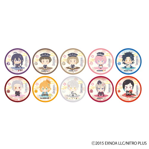 わんぱく！刀剣乱舞｜缶バッジ「わんぱく！刀剣乱舞」05/コンプリート