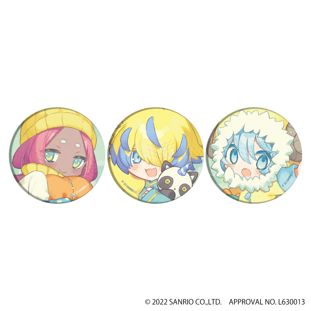 まいまいまいごえん｜缶バッジ3個セット「まいまいまいごえん」02