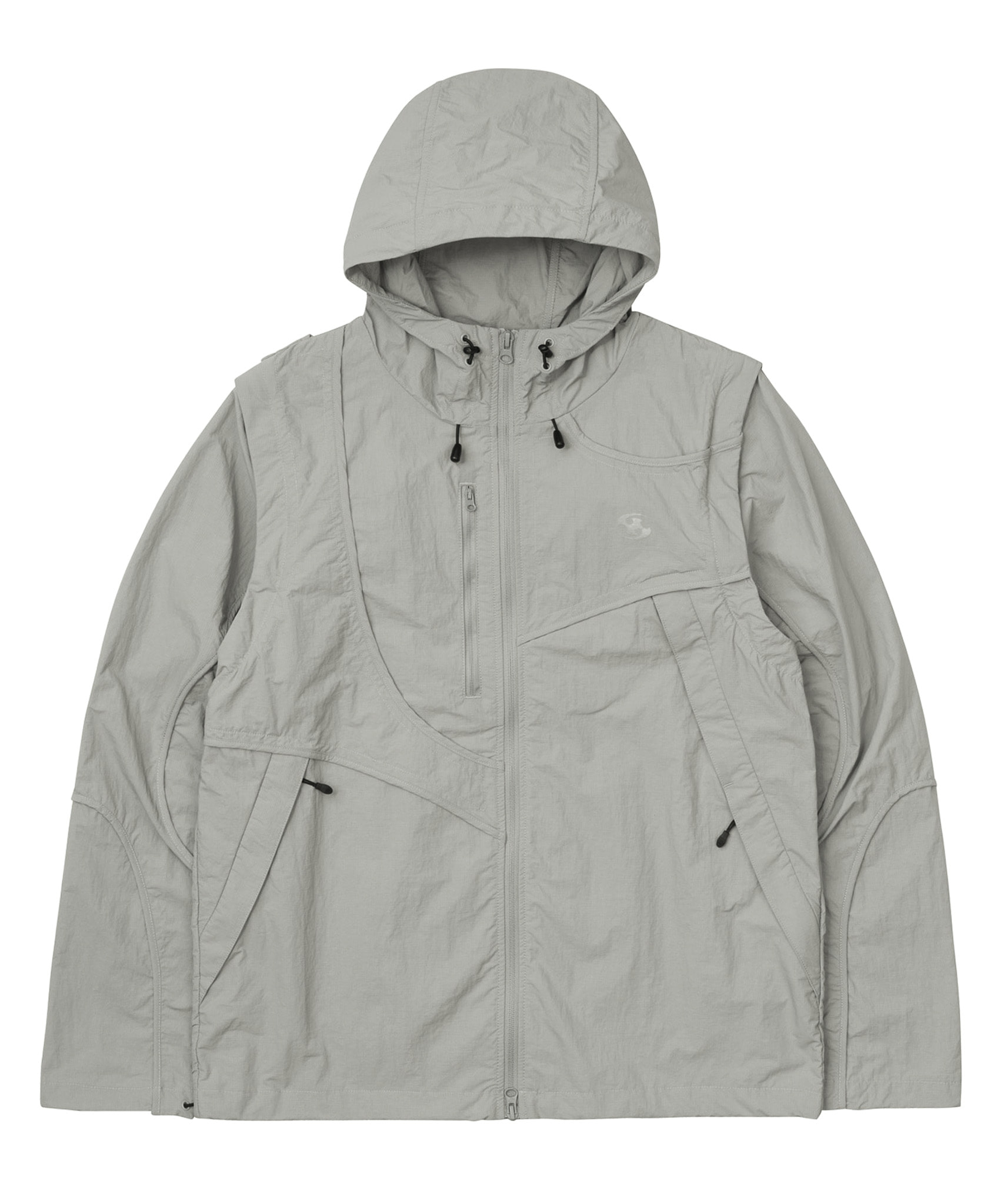 2WAY WAVE JACKET [GREY] | SAN SAN GEAR