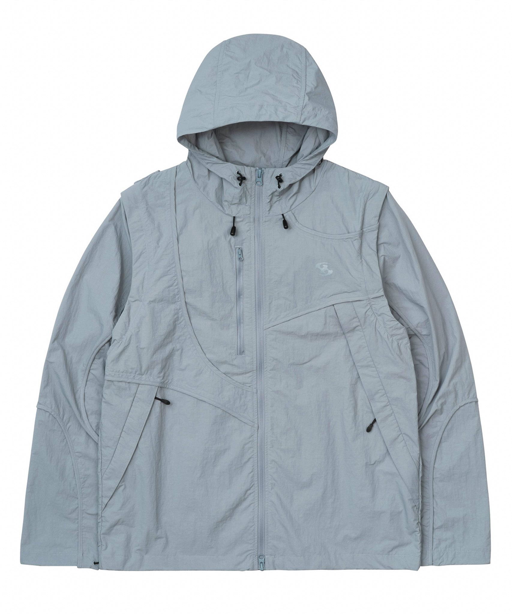 2WAY WAVE JACKET [BLUE GREY] | SAN SAN GEAR