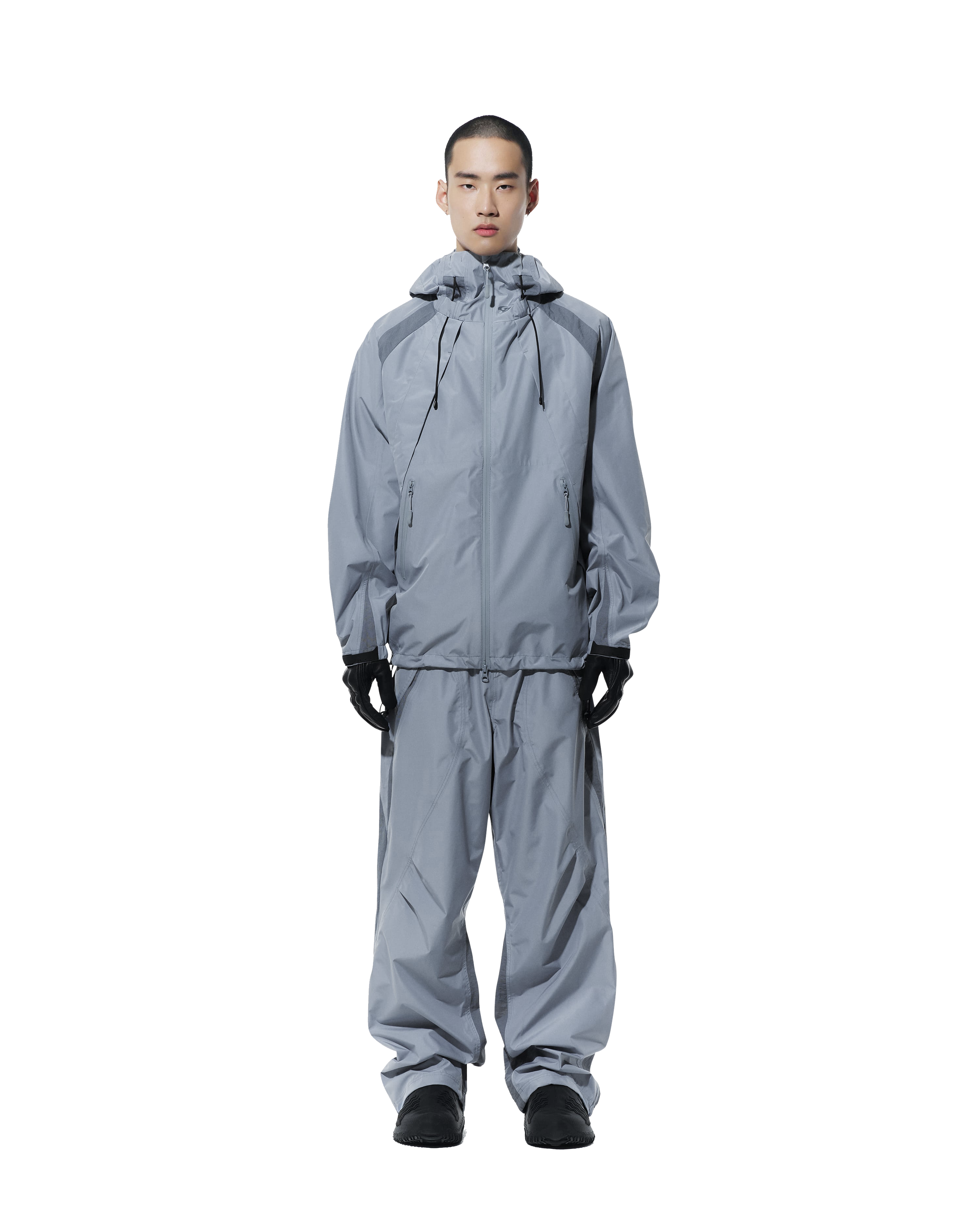 WIND SHIELDED JACKET [ICE GREY] | SAN SAN GEAR