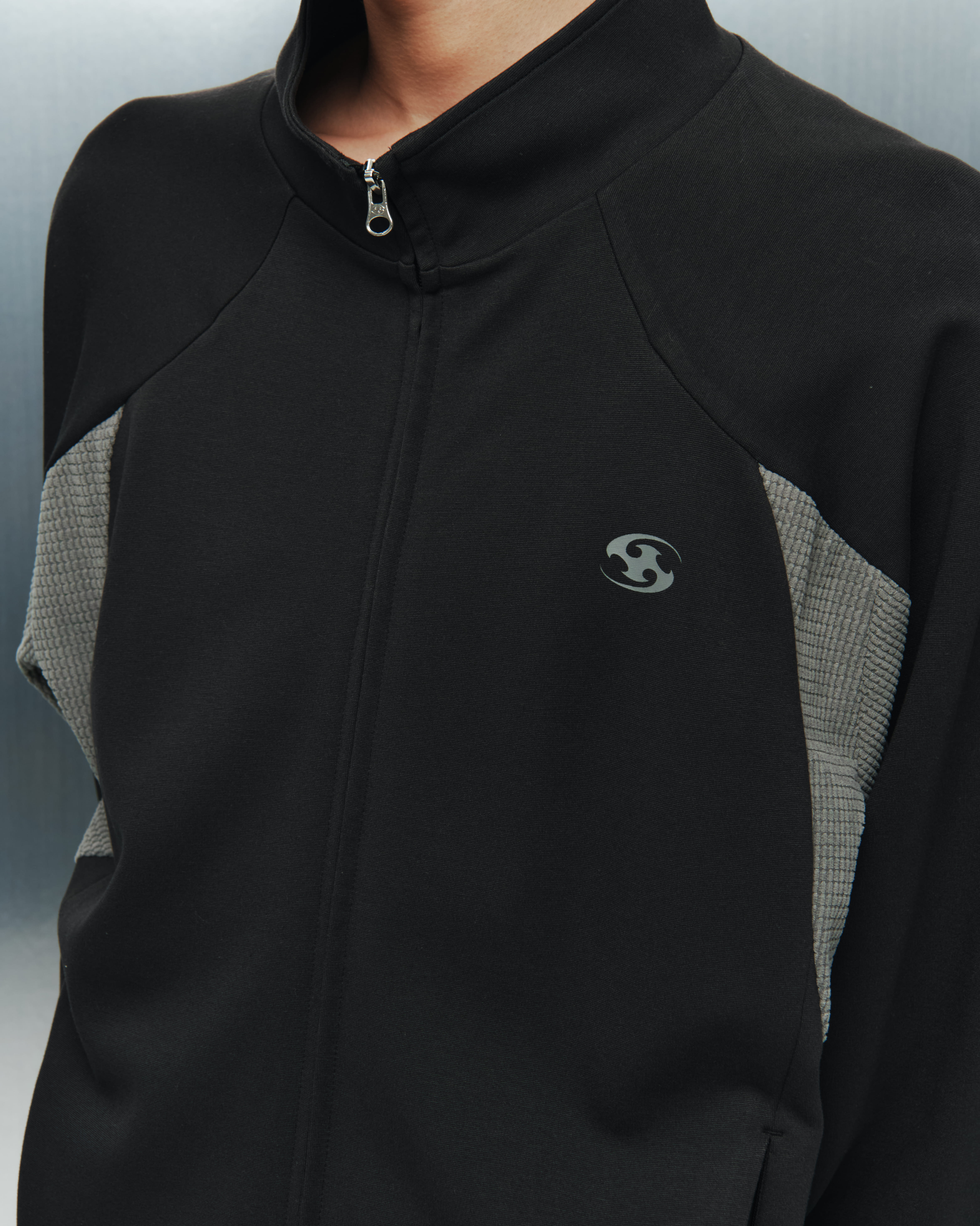 TRACK JACKET [BLACK]_24FW | SAN SAN GEAR