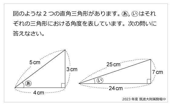 筑駒 | 算数星人のWEB問題集〜中学受験算数の問題に挑戦！〜