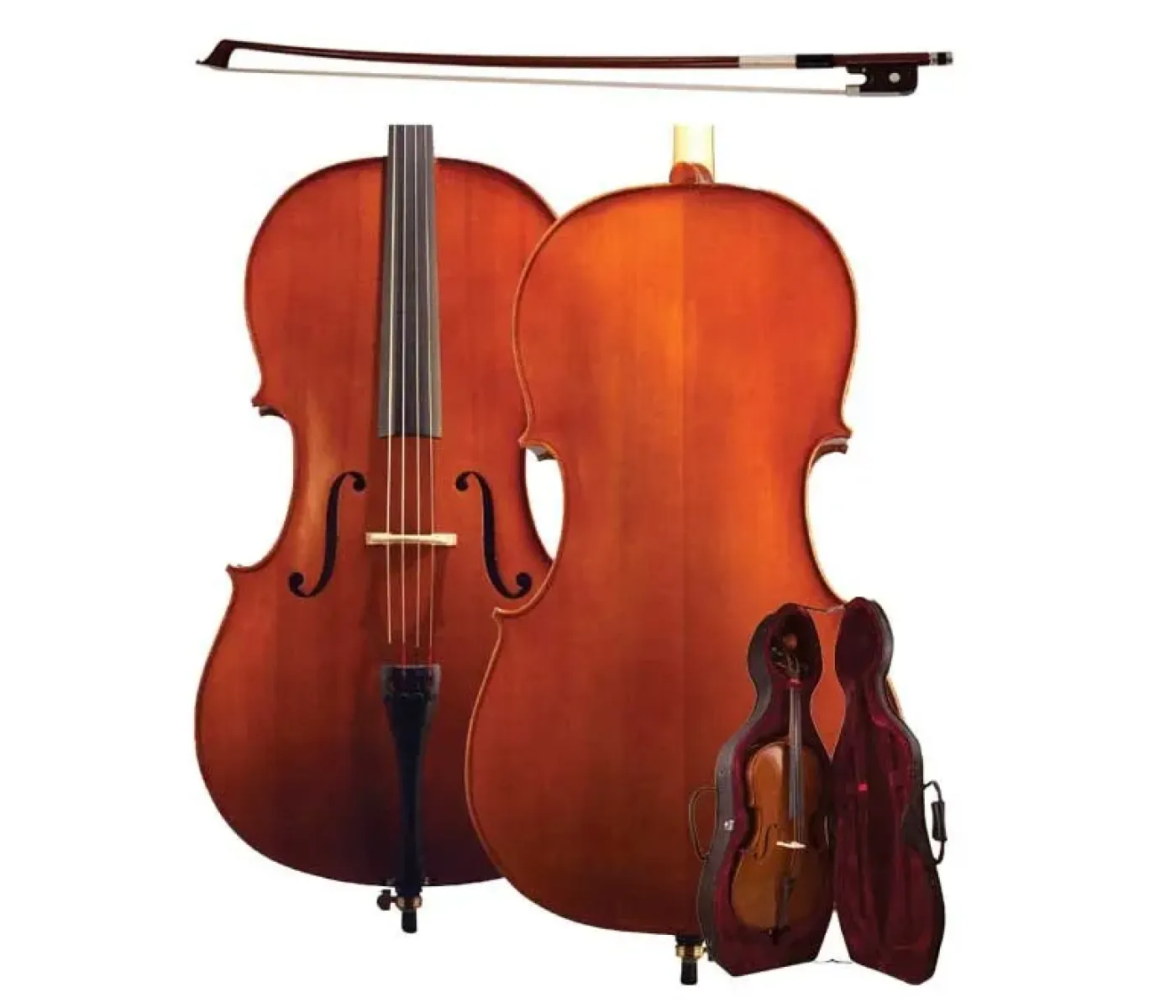 Höfner Alfred Stingl AS-060-C 4/4 Cello Outfit – Full Size Student