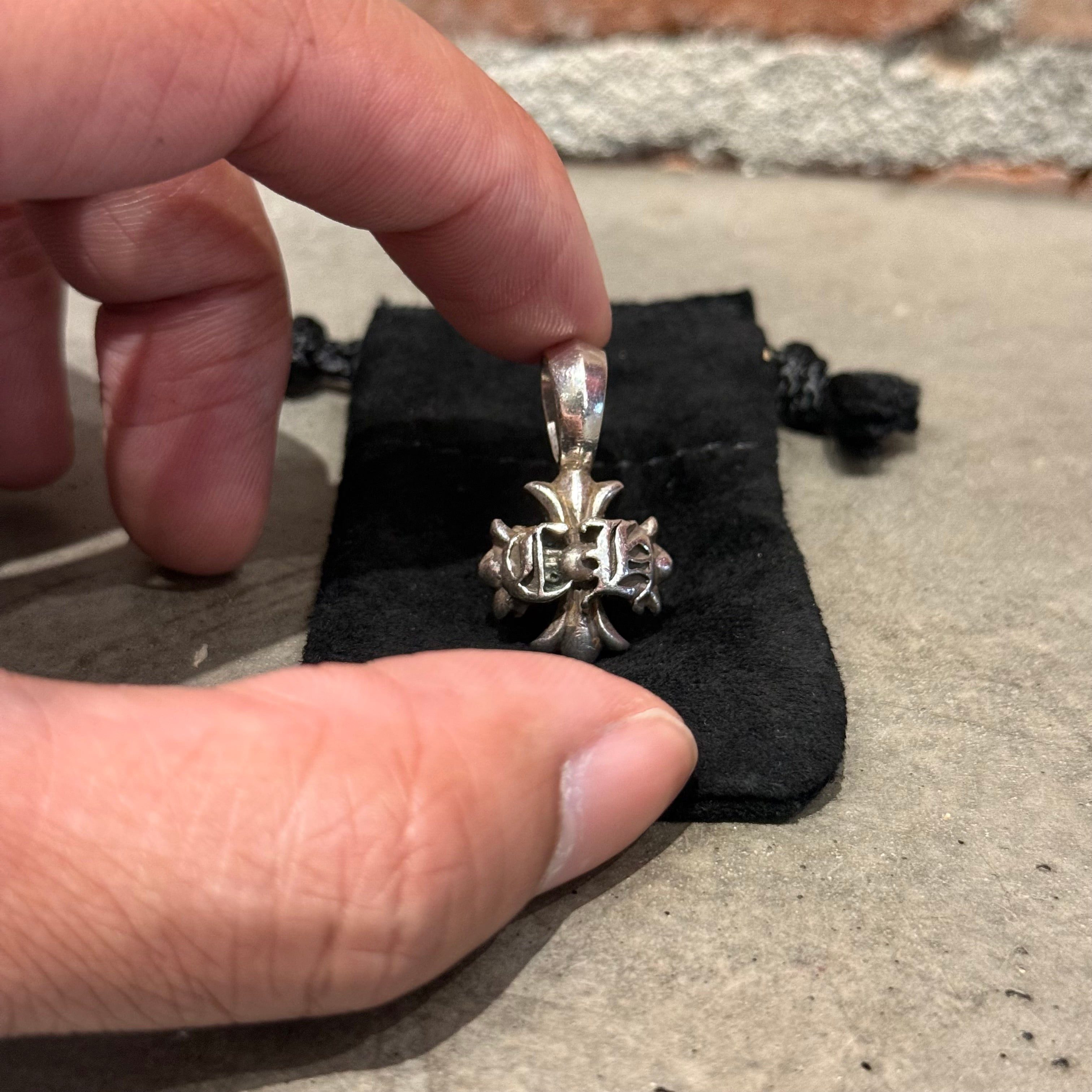 CHROME HEARTS CH LETTER PLUS PENDANT 'SILVER' – Sadō Room