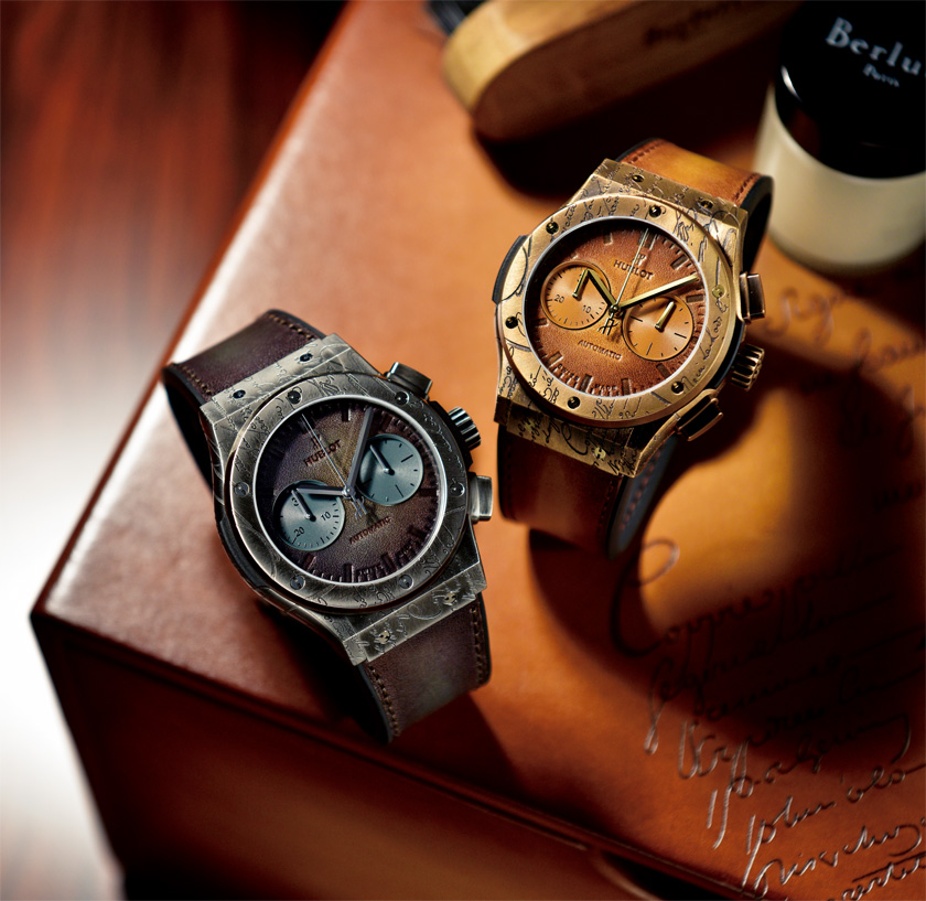 ウブロ〉と〈ベルルッティ〉の新作コラボ時計| Urban Safari［アーバン