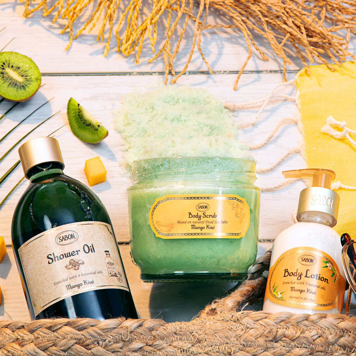 シャワーオイル (マンゴー・キウイ)』 | SABON (サボン)