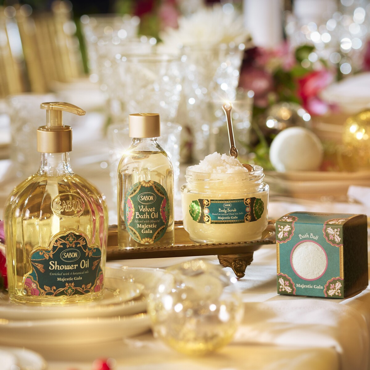 ベルベットバスオイル (マジェスティック・ガラ)』 | SABON (サボン)