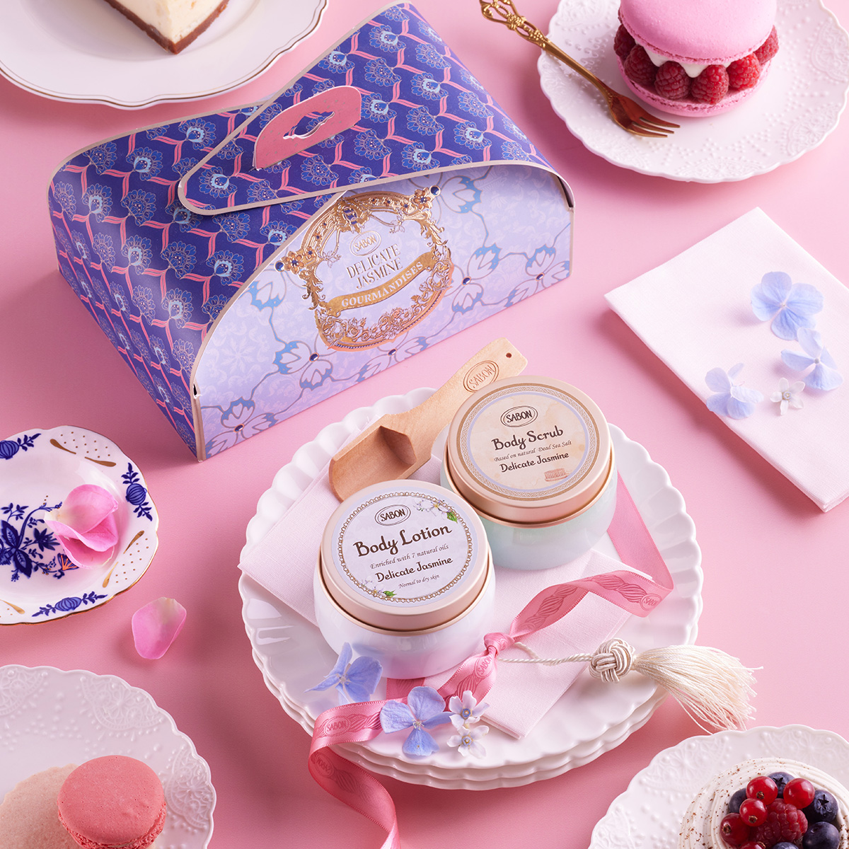 ボディケアデュオ (デリケート・ジャスミン)』 | SABON (サボン)