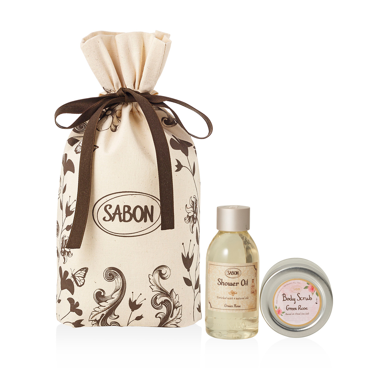 ボディケア トライアルセット (グリーン・ローズ)』 | SABON (サボン)