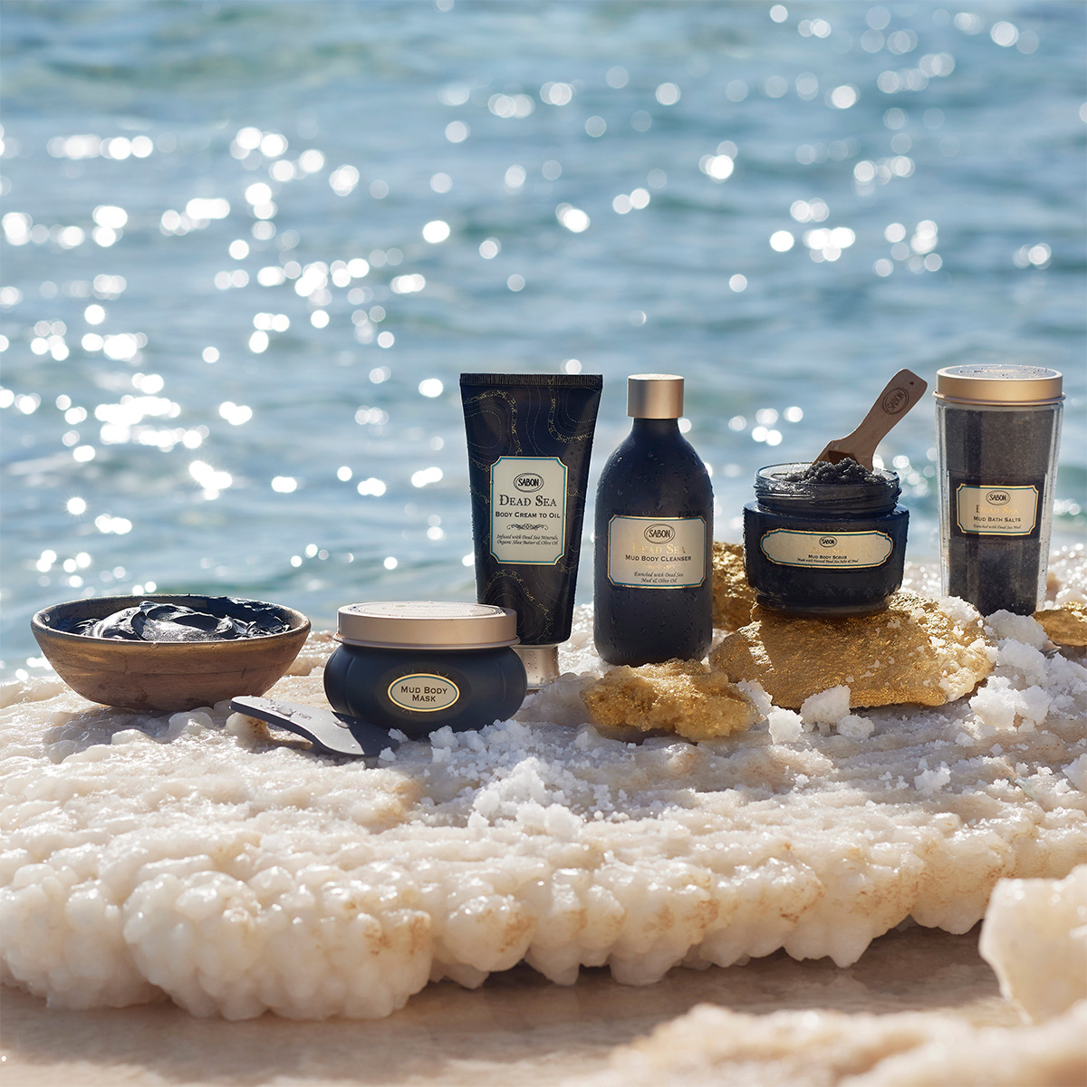 ブラック ボディ クレンザー (デッドシー)』 | SABON (サボン)