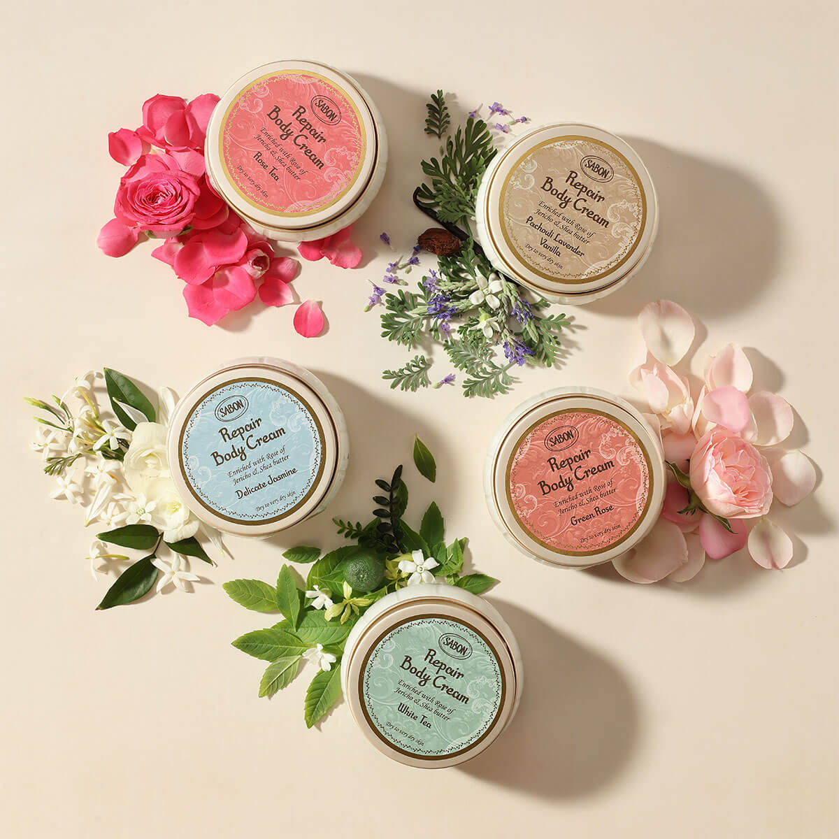 リペアボディクリーム (パチュリ・ラベンダー・バニラ)』 | SABON (サボン)