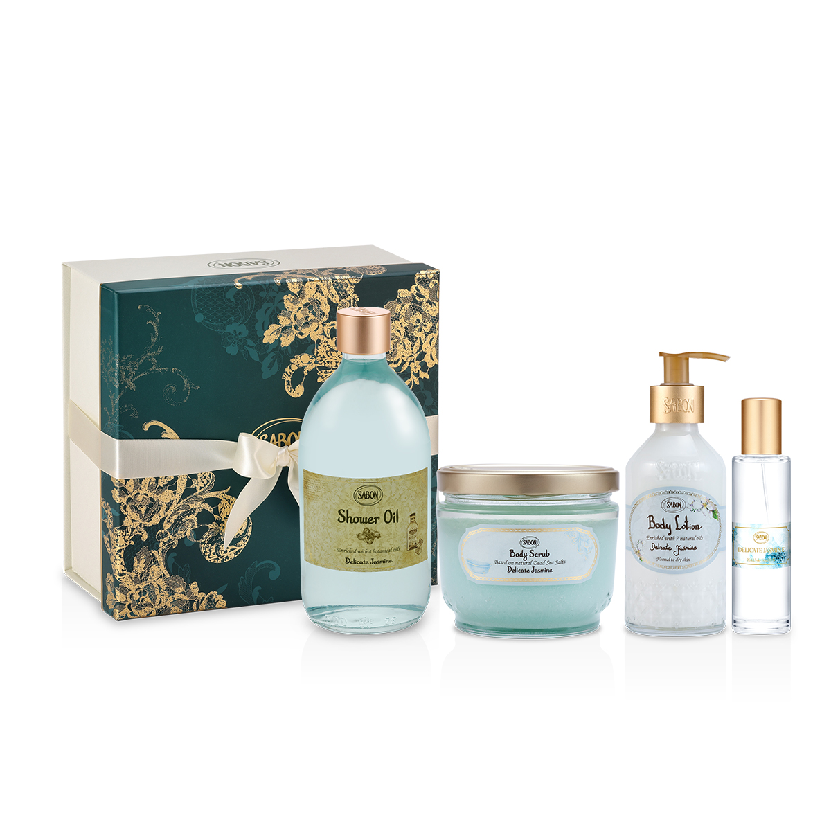 ボディケア 4STEP レギュラーセット (デリケート・ジャスミン