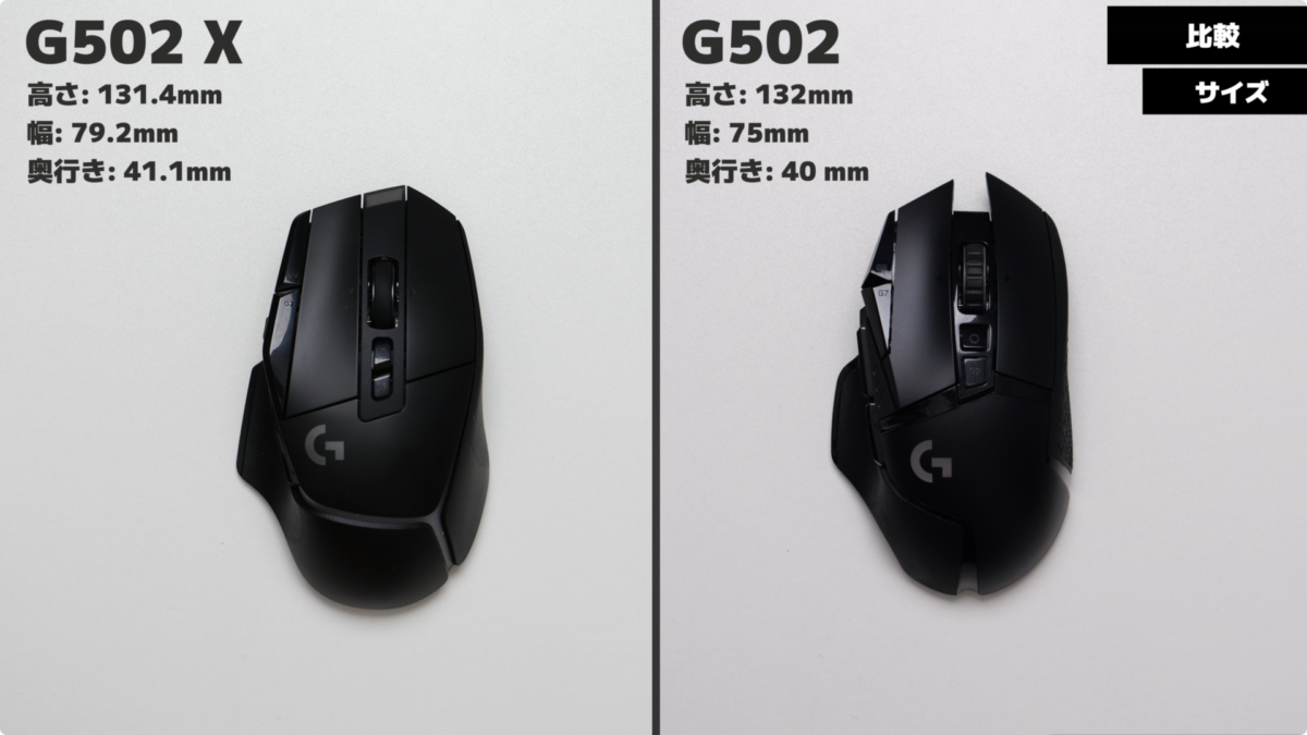 ロジクール G502 X PLUS レビュー】 多ボタン搭載の最高のゲーミング