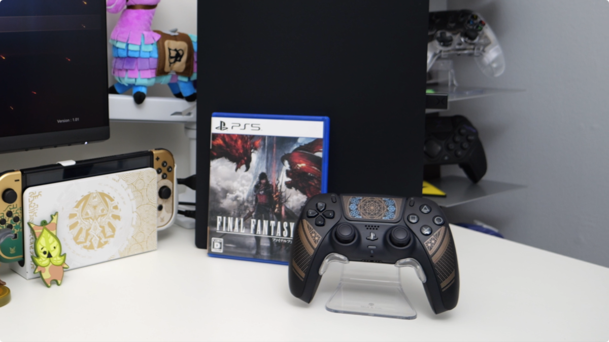 FF16】DualSense “FINAL FANTASY XVI” 特別デザインの開封とレビュー