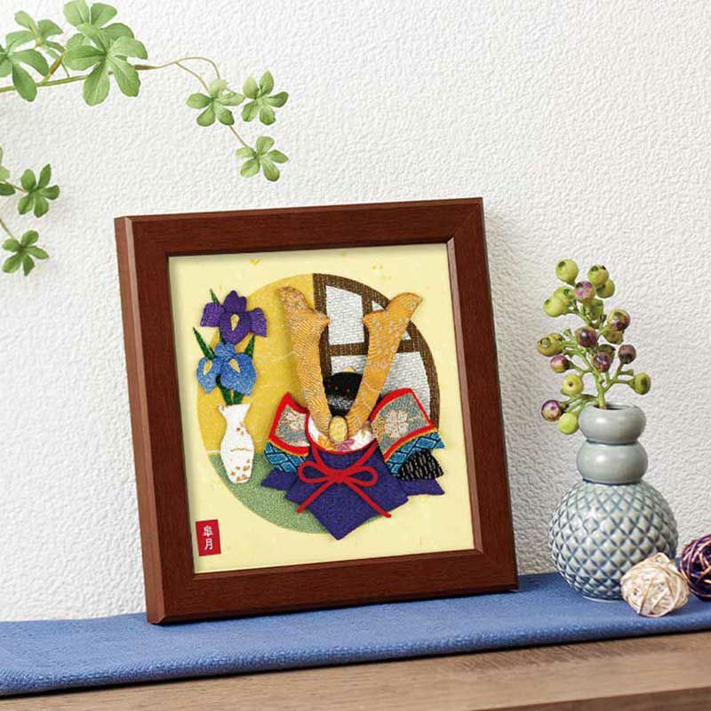 押絵ごよみ・八月（金魚）｜株式会社さくらほりきり